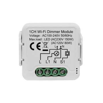 Wifi Smart Tuya 1 Gang 2 Gang 2 Way LED Dimmer Module 240V - Works with Alexa and Google Home