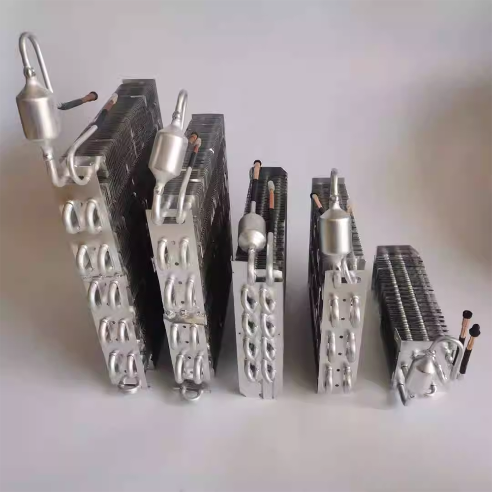 Aluminum evaporator for medical coolers