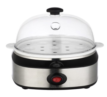Electric Egg Boiler for 7 Eggs - Stainless Steel Model