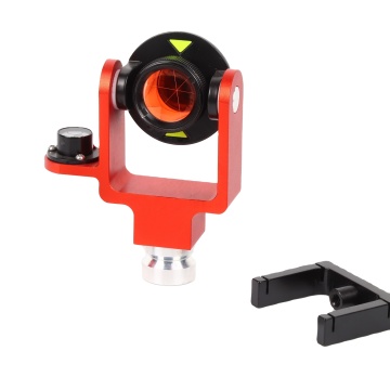 Mini Prism Set with Pole: Factory Total Station Survey Equipment Accessories Featuring 25.4mm Copper Coated Side Middle Vial