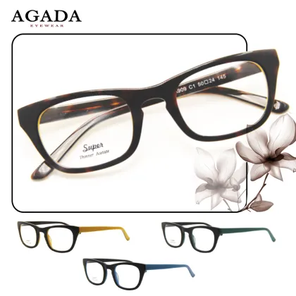 High Quality Cat Eye Style Light Weight Acetate Optical Frame