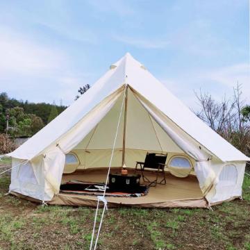 Luxury Cotton Canvas Yurt Tent for All Four Seasons