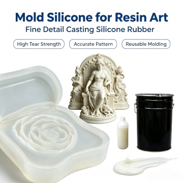 Low Shrinkage Casting Rubber for Sculpture Molds