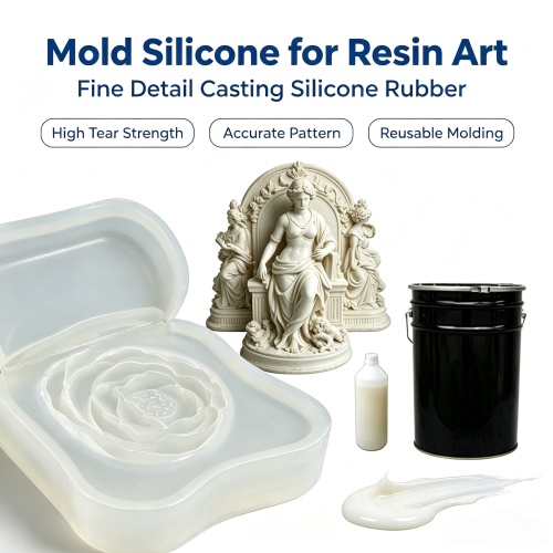 Low Shrinkage Casting Rubber for Sculpture Molds