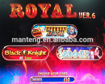 New Royal 3 in 1 V6 Slot Game Board
