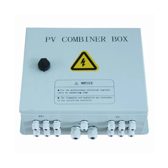 4-24 String Solar Panel Combiner Box with 4 In 1 Out Connection for 1000V to 1500V DC PV Systems