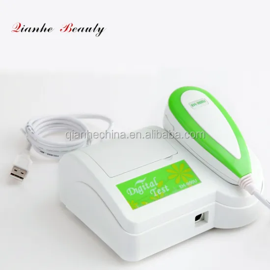 Portable 200X scalp and hair analyzer hair scope test device