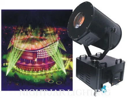 1kw / 2kw High Power Moving Head Outdoor Searchlights Ip44, Sky Rose Light