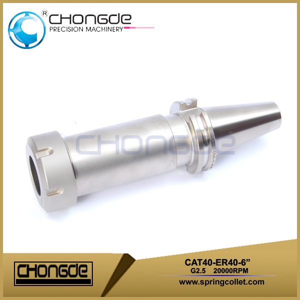 CAT40-ER40-6 &quot;حامل أداة آلة Collet Chuck CNC