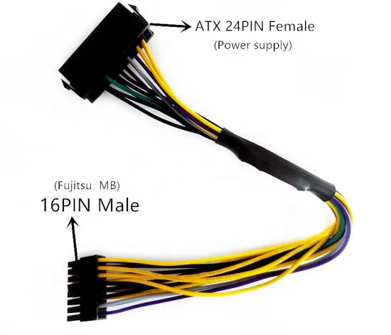 ODM 24pin To 16pin Power Cable/Adapter Cable