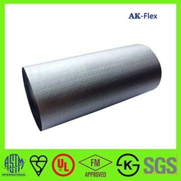 AK-flex PVC/NBR Self adhesive Black Rubber Foam Insulation Tube