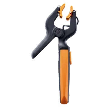 Testo 115i operated via smartphone pipe clamp thermometer