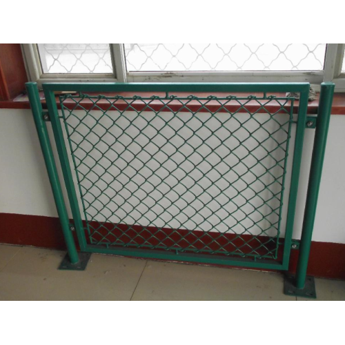 used galvanized and pvc coated chain link fence