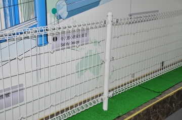 Hot dipped Galvanized Roll Top Mesh Fencing