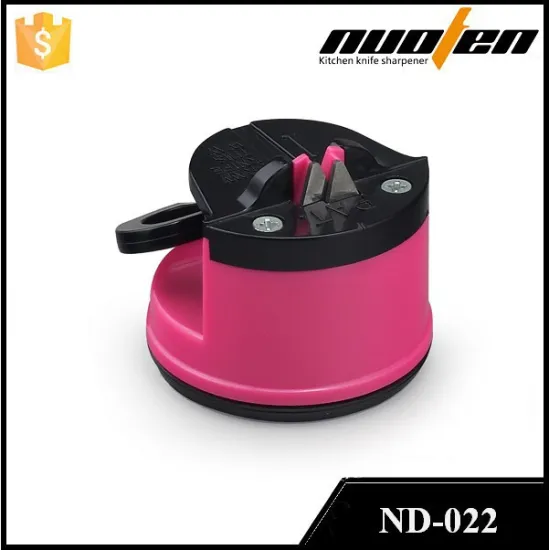 Norton knife sharpener with suction pad