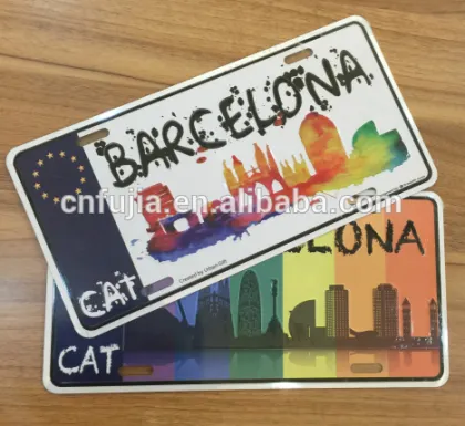 2016 new license plate, aluminum license plate, custom novelty license plate
