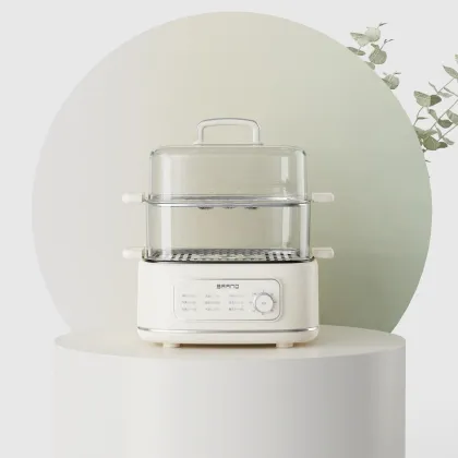 Wholesale Custom Double Layer Electric Food Steamer Multi-Functional Cooker