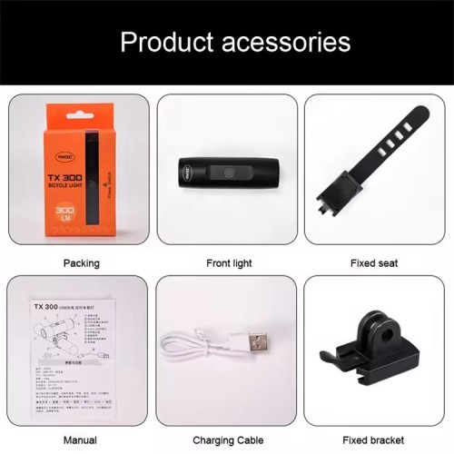 2200 એમએએચ એલ્યુમિનિયમ એન્ટી-ધૂમ્રપાન કરનાર સાયકલ ફ્રન્ટ રોડ બાઇક લાઇટ્સ એલઇડી સાયકલ લેમ્પ્સ