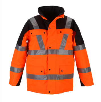 Chaqueta reflectante de chaquetas de seguridad de alta visibilidad