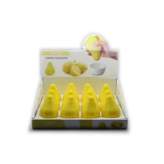 Cute hand operated silicone juicer for lemon and orange