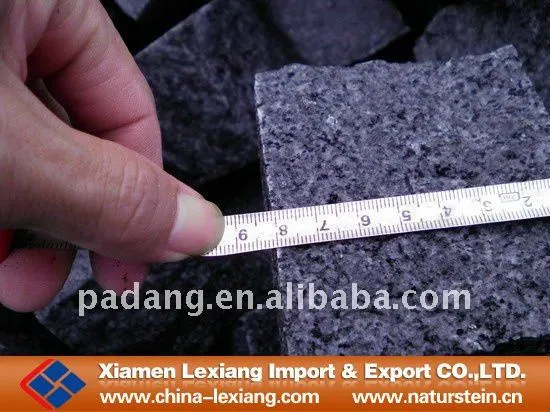G654 Dark Grey Granite Paving Stone