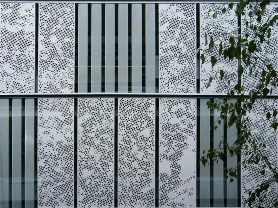 Perforated Metal Abstract Background Sheet