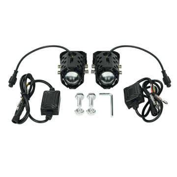 HJG Dual Mini LED Fog liuhjg motorfiets extra rijlichten led-motorspots