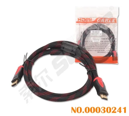 Hot Sale HD To HD Fabric Braided Connected Wire (HD to HD-1.5m-Braided)