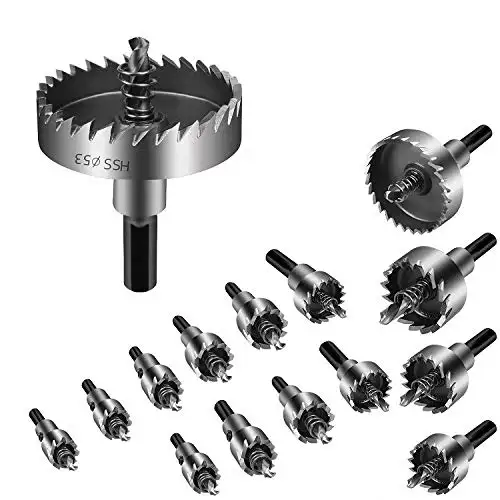 12-100mm Hss Stainless Cutting Drill Bits Hole Saw For Metal