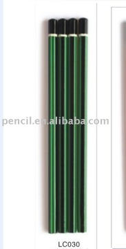 7'' hexagon,dipped 2B pencil,wooden pencil,lead pencil