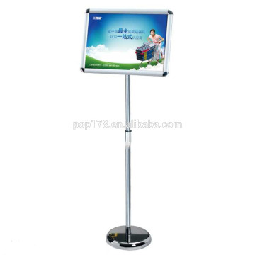 metal poster stand for hotel