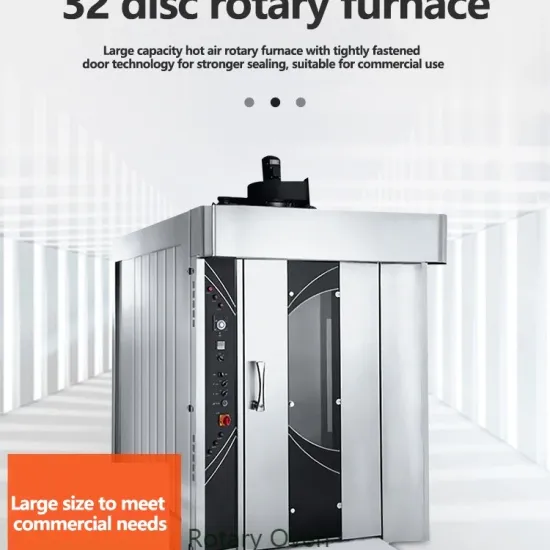Cake User Manual Commercial Gas Pizza 32 Trays Rotary Rack Oven for Bread Baking