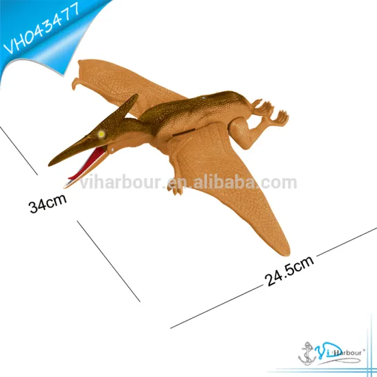 Sound and Light Flying Plastic Dinosaur Toy