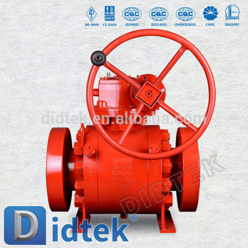 Fire Safe Design Forged Trunnion Ball Valve