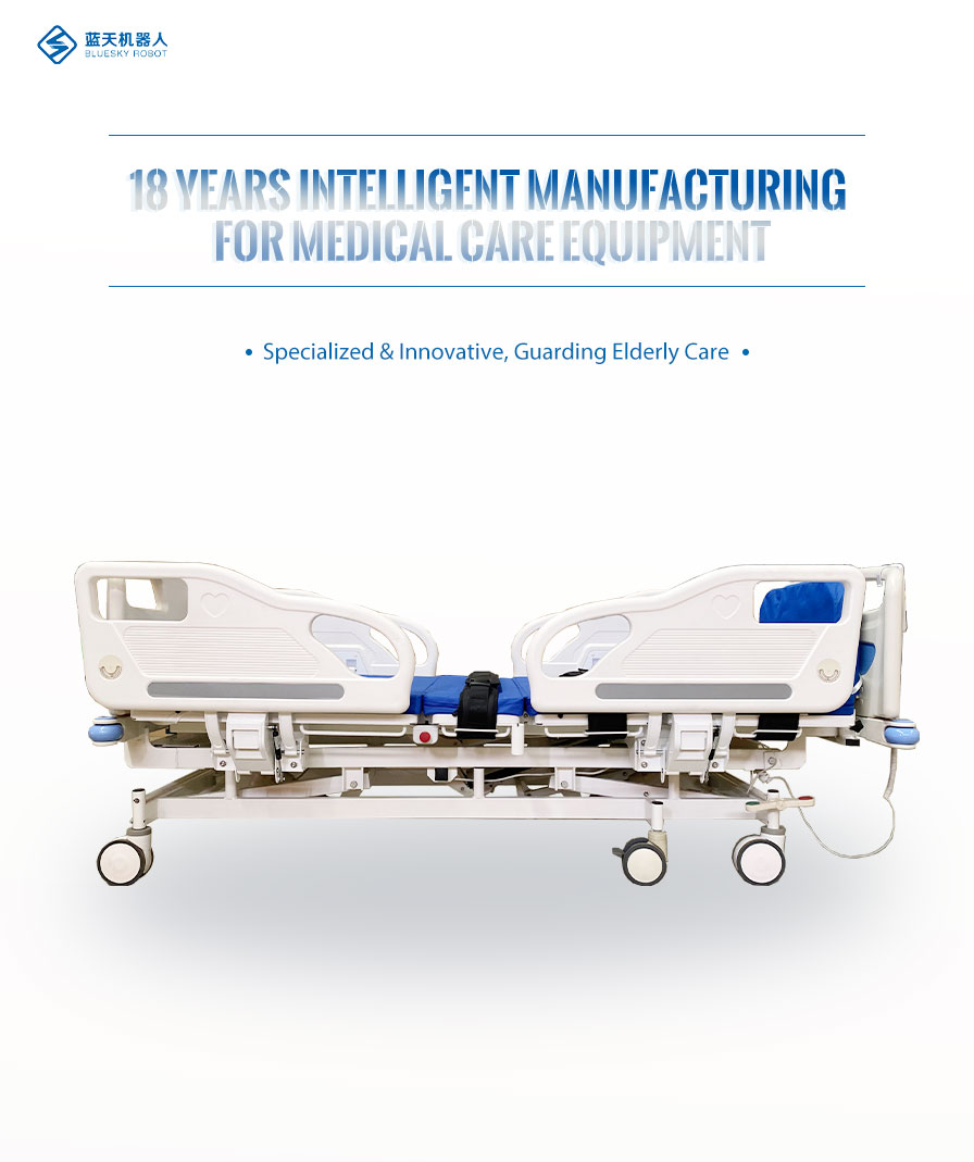 standing hospital bed