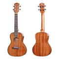 Solid top wood concert tenor size ukulele