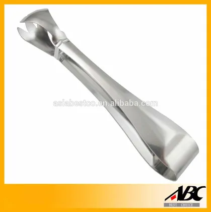 Flower Shape Stainless Steel Kitchen Salad Tong