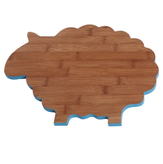 Sheep bamboo cutting board