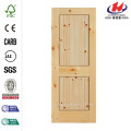 2-Panel Plank Wood Barn Door