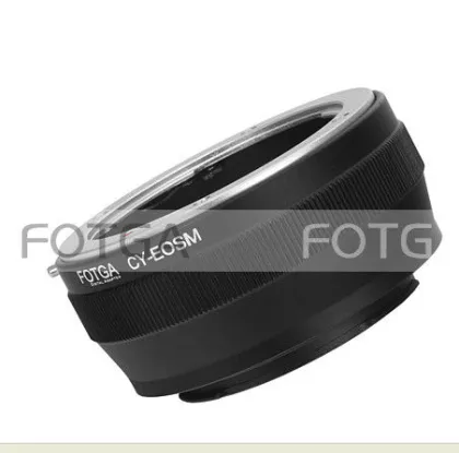 Metal Mount Adapter Rings For Contax Yashica C / Y Cy Lens / Canon Ef-eos M Mirrorless Camera Ef / Efs Lens