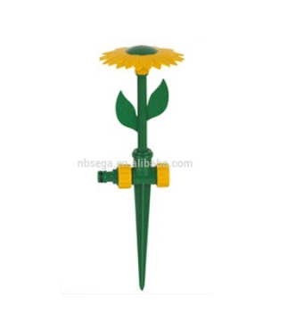 Sunflower Plastic Sprinkler: A Garden Flower Sprinkler for Watering Plants - SG1306