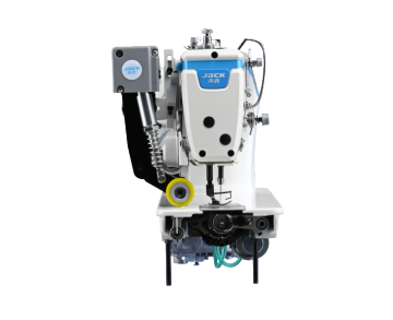 JACK A6F-E-PK Single Needle Direct Drive Fully Automatic Lockstitch Sewing Machine with Puller