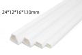 24*12*16*1,10 mm Trapezoidal PVC Cable Intrunking