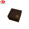 watch gift box with gold stamping logo