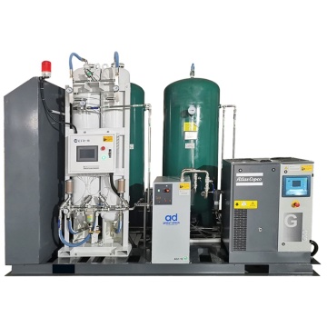 máquina generadora de oxígeno compatible con la aplicación