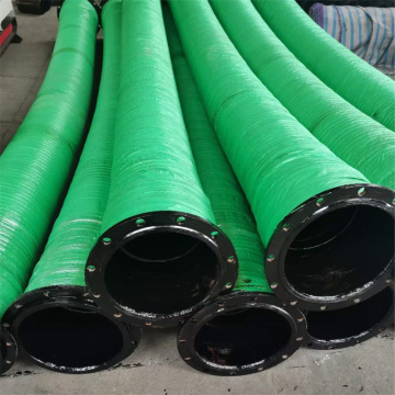 The Multipurpose Rubber Suction Hose Water Pump Pipe Oil Hose with Flange