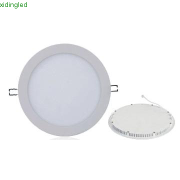 Factory Sale White Color Round panel led light , panel lighting