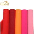manufacture ECO- friendly colorful soft 100% polyester felt cloth fabric