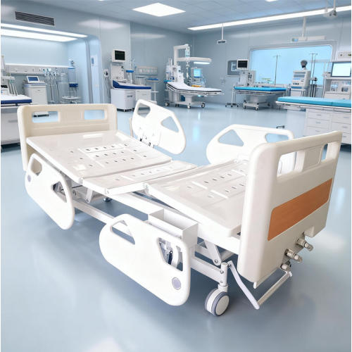 Hospital Beds Economical Punching Clinical Equipment Three-Crank Hospital Bed for Hospital