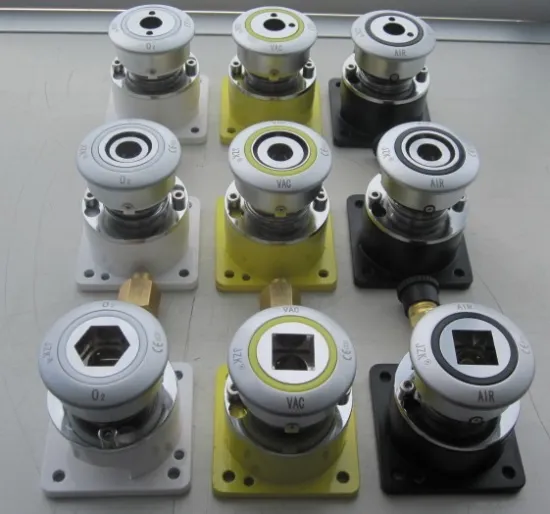 New style metal medical gas outlet